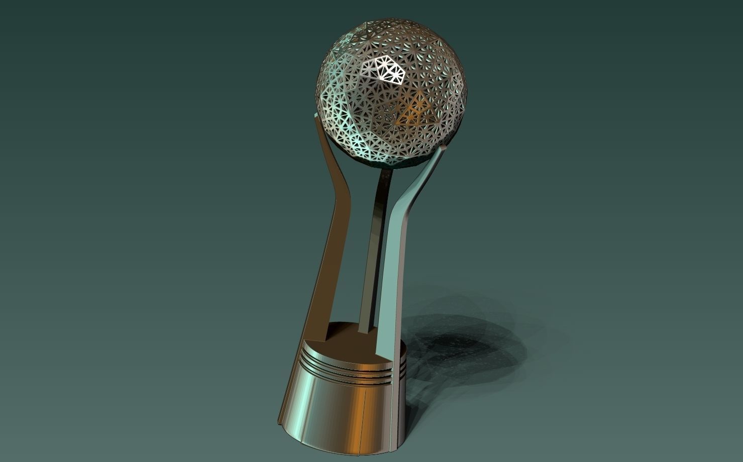 Formula 1 Japan Trophy 3D print model_2