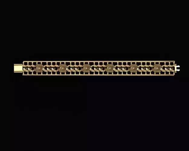 cuba chain gurmet bileklik