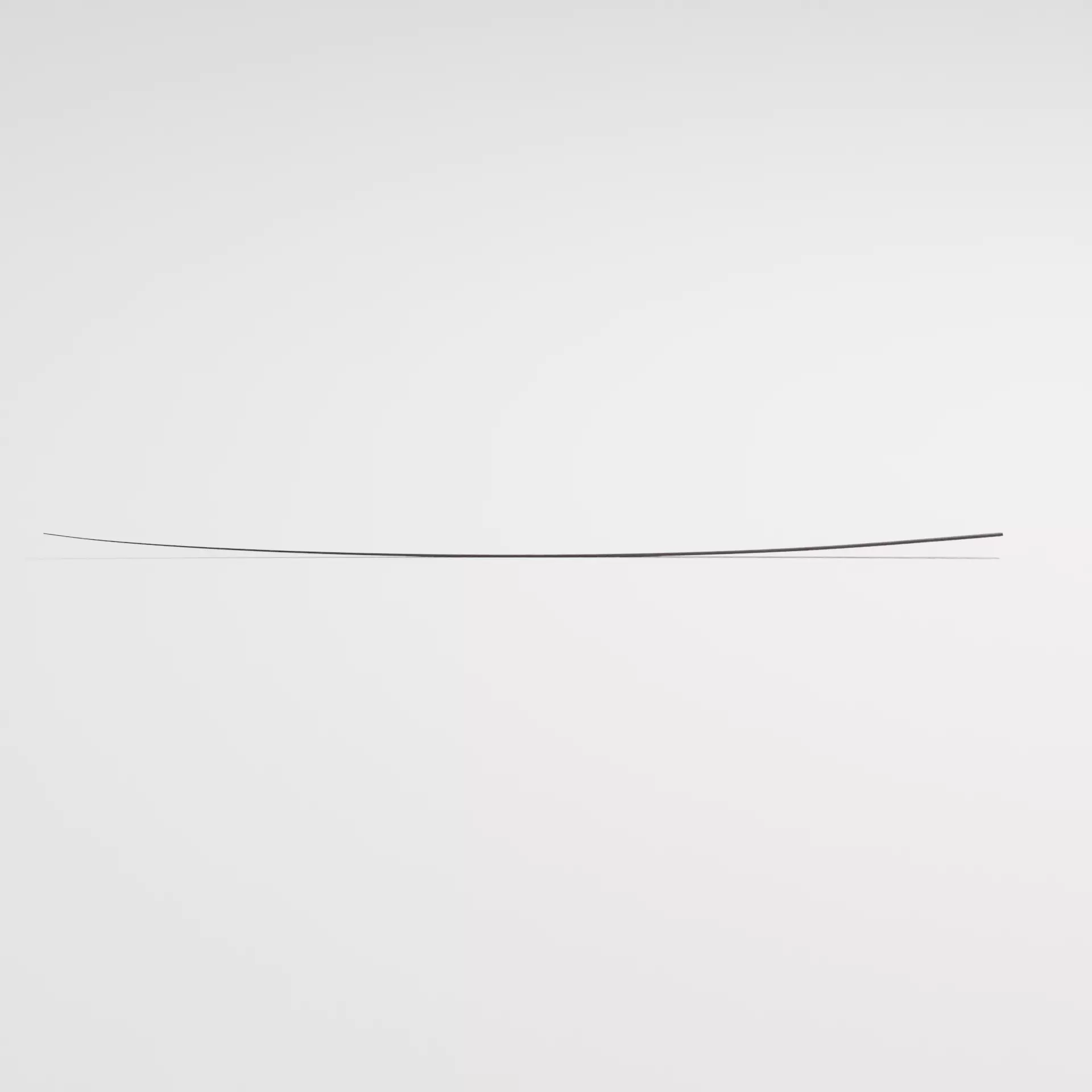 Single Hair Strand The Original and first ever here in CGTrader Low-poly 3D model_0