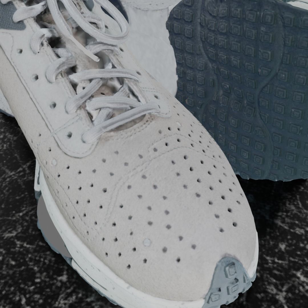 NIKE N354 3D SHOES Low-poly 3D model_11