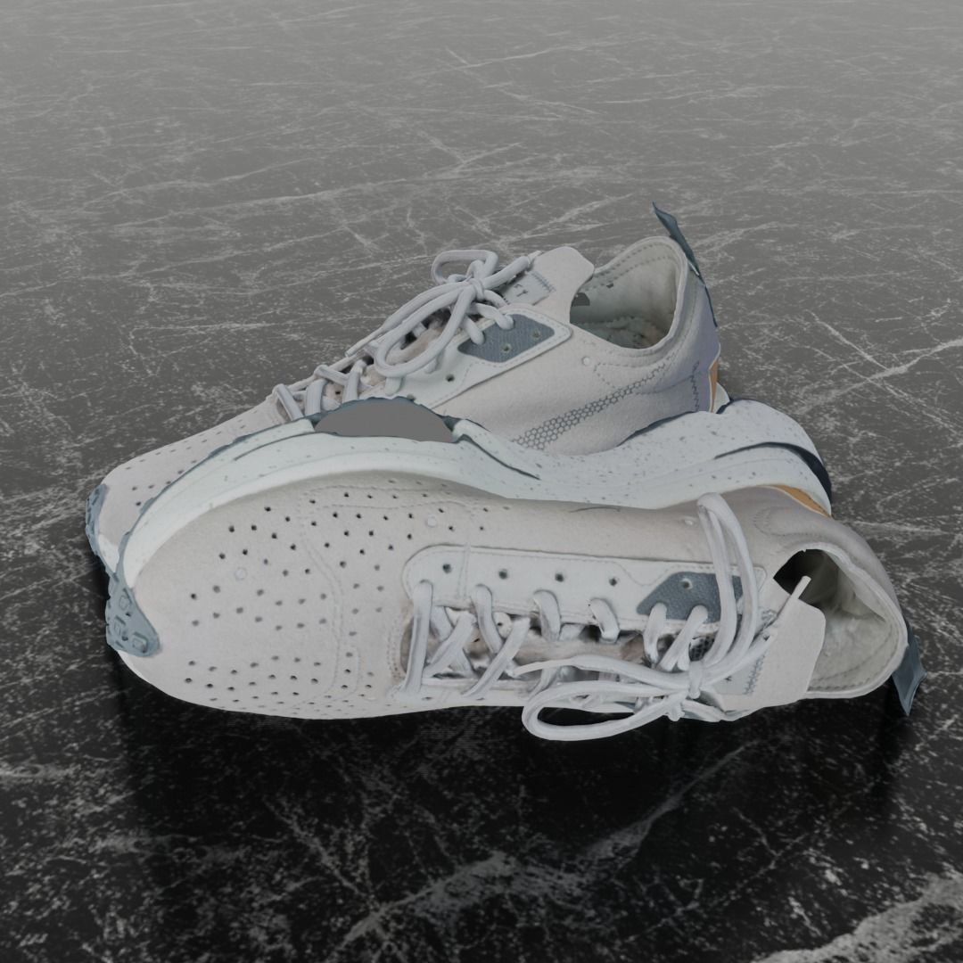 NIKE N354 3D SHOES Low-poly 3D model_1