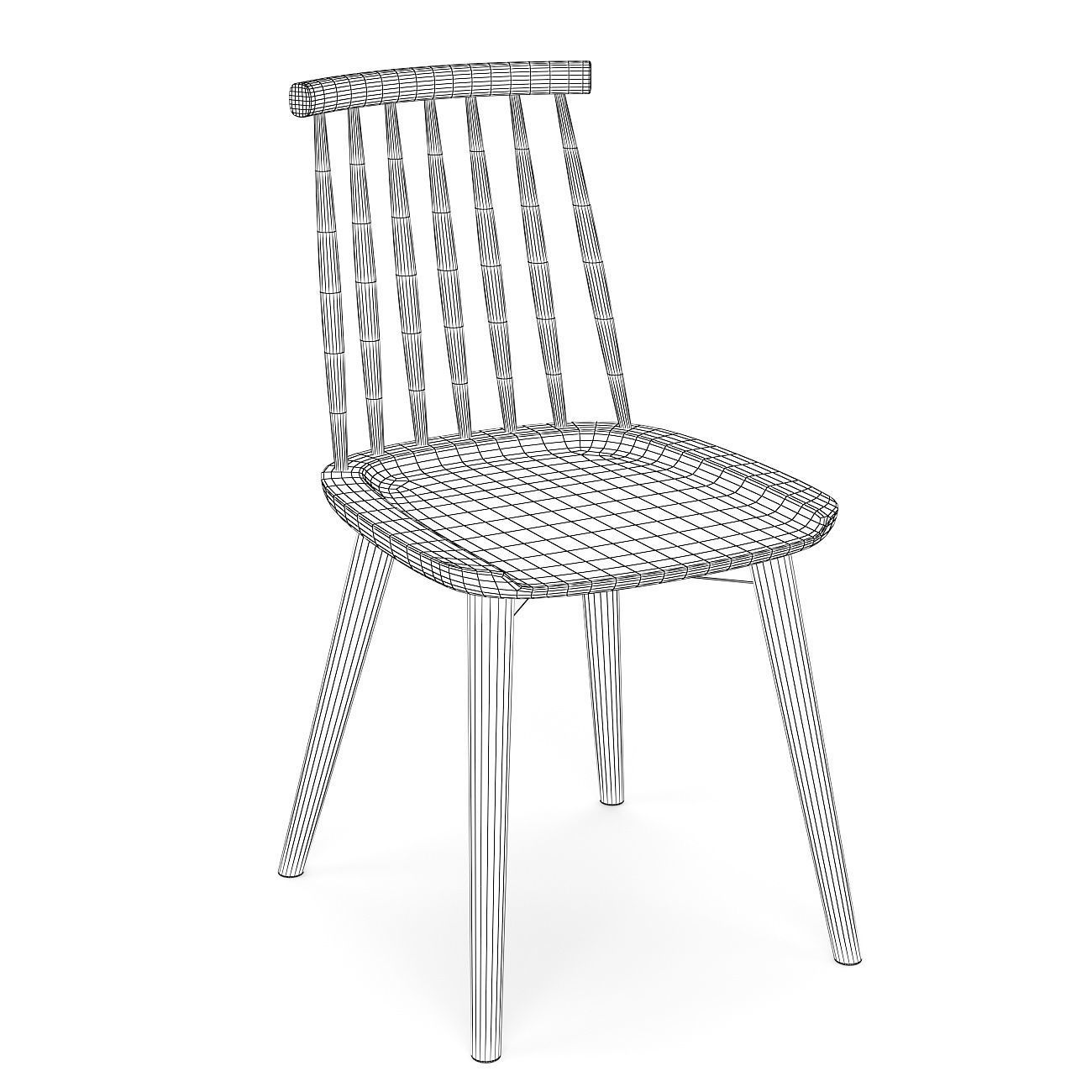 Dining set 30 Free 3D model_3