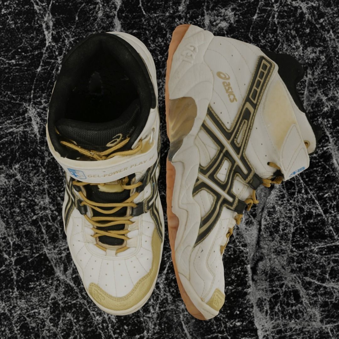 ASICS 3D SHOES - HIGH Low-poly 3D model_2