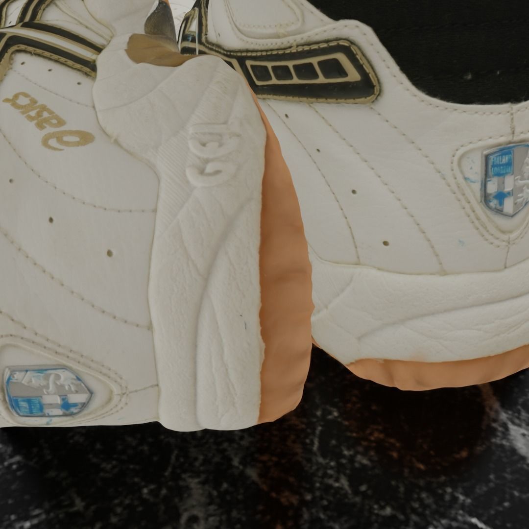 ASICS 3D SHOES - HIGH Low-poly 3D model_13