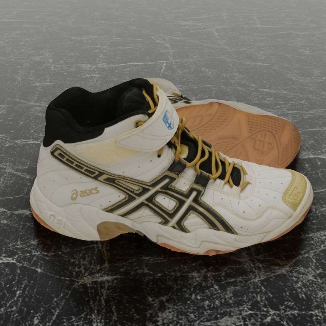 ASICS 3D SHOES - HIGH Low-poly 3D model_4