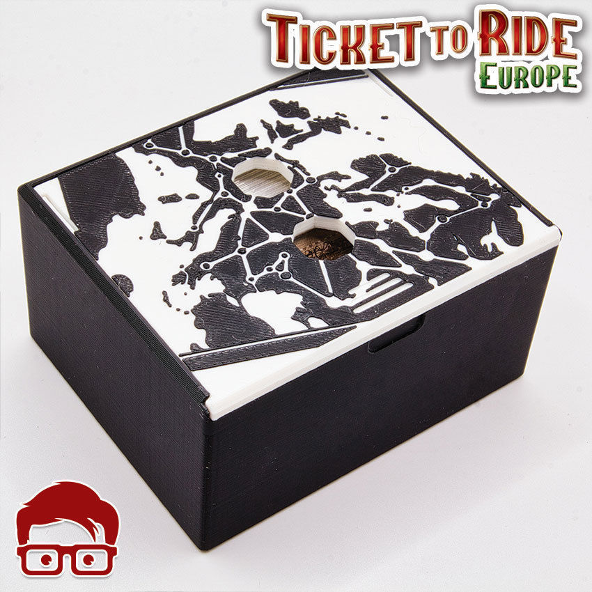 TICKET TO RIDE EUROPE INTERNAL ORGANIZER BY AM-MEDIA 3D print model_8