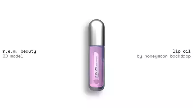 lip oil - rem beauty by Ariana Grande 3D model