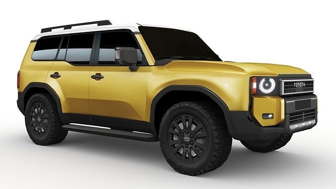 Toyota Land Cruiser 250  First Edition 2024 Low-poly 3D model