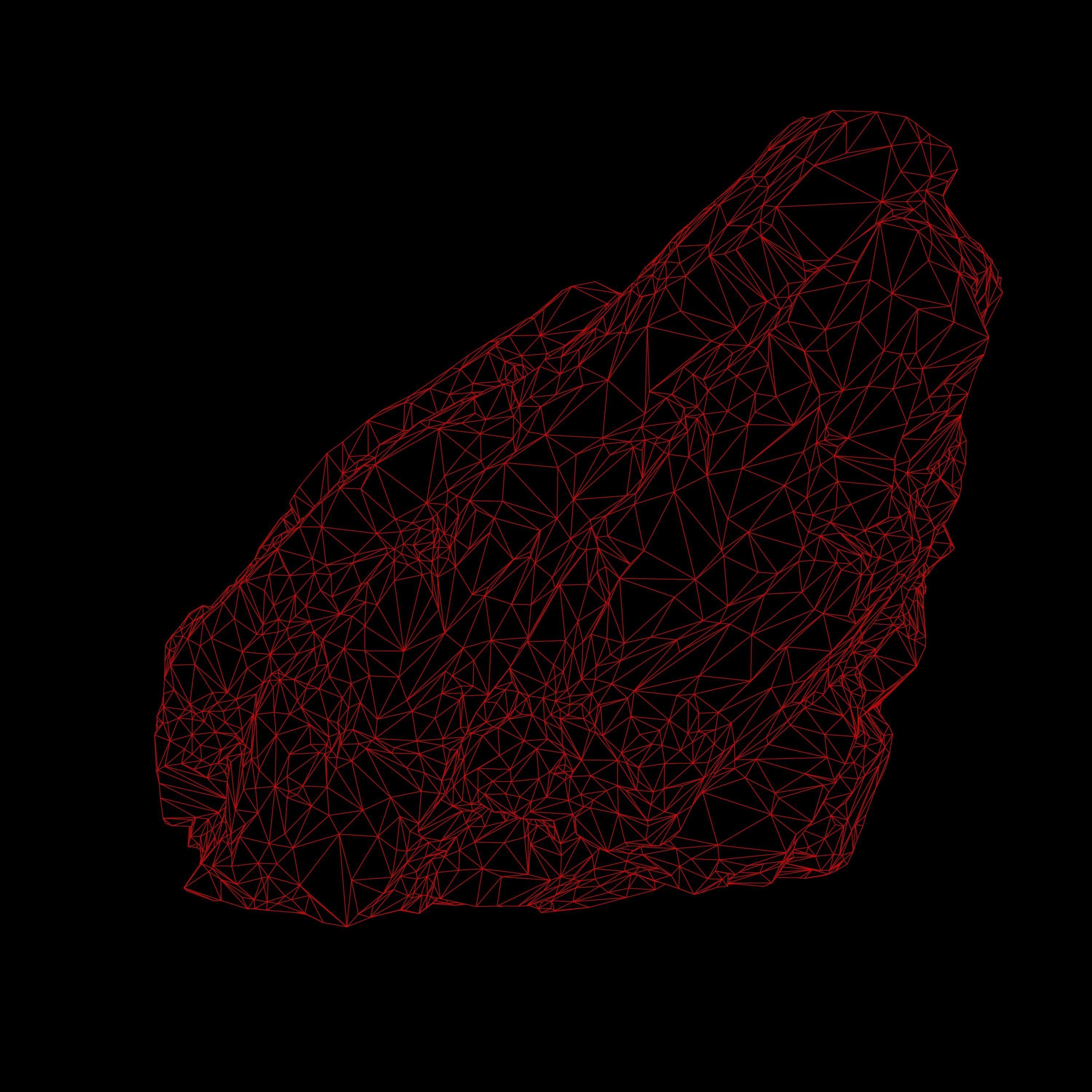 Game ready PBR rock 01 Low-poly 3D model_1