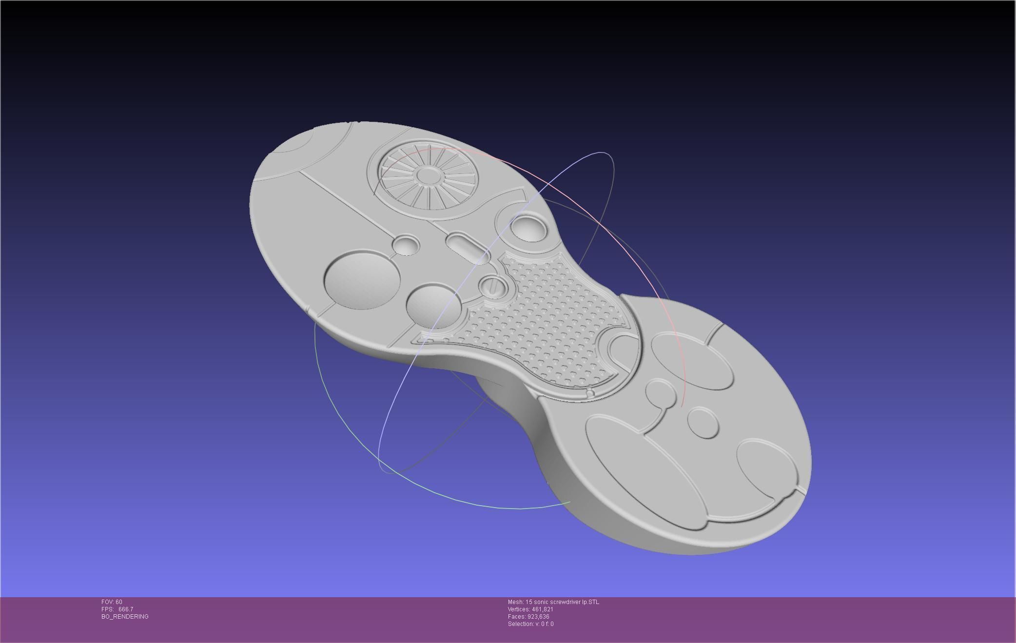 Doctor Who 15th Doctor Sonic Screwdriver 3D print model_48