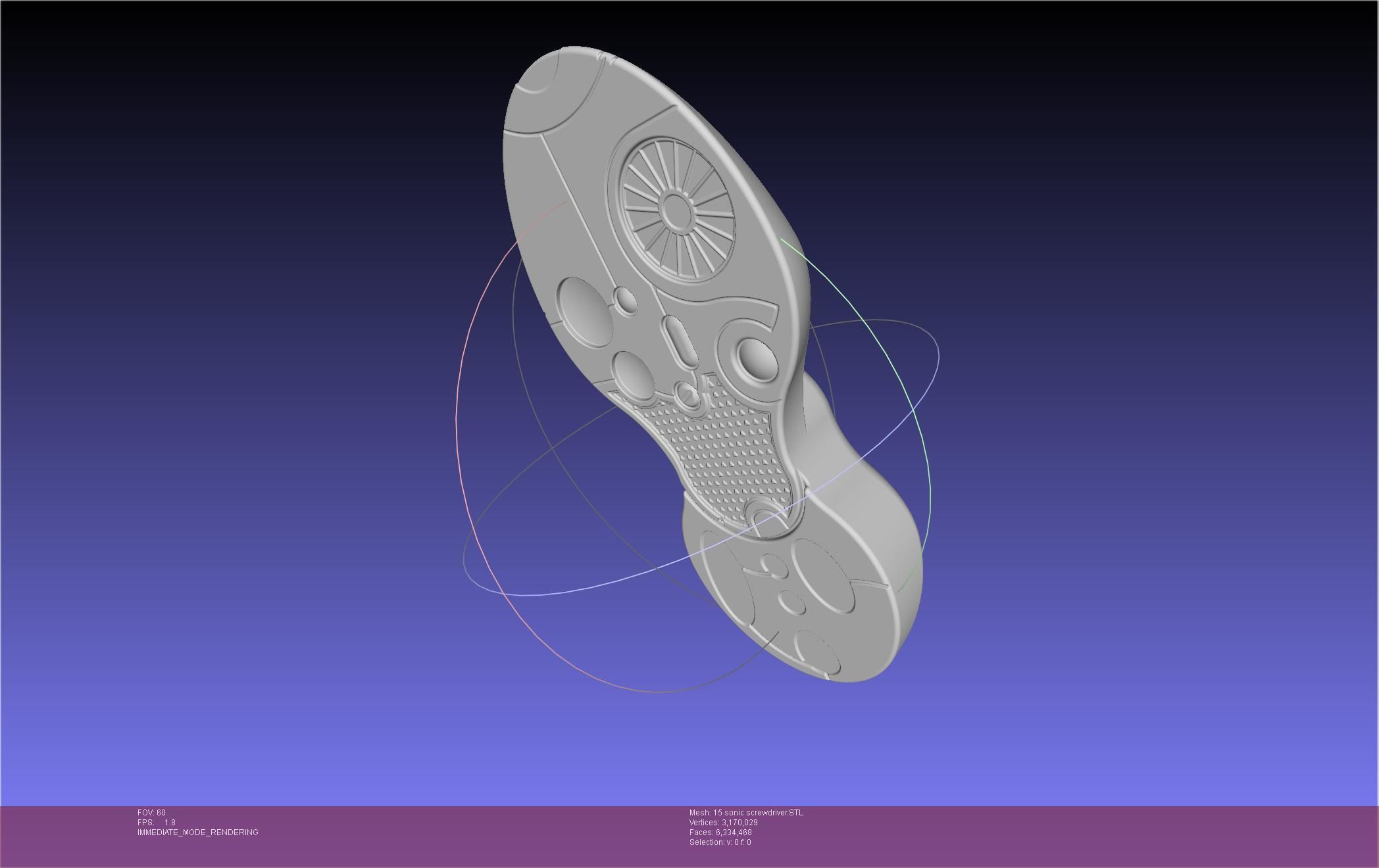 Doctor Who 15th Doctor Sonic Screwdriver 3D print model_12