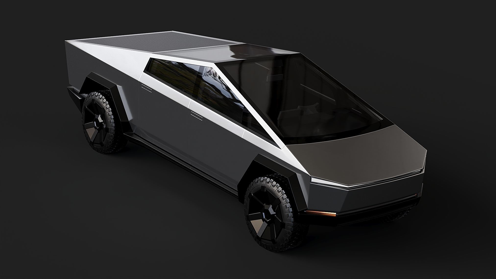 Tesla Cybertruck 3D model_3