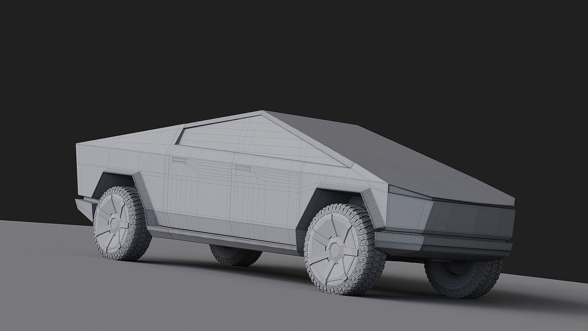 Tesla Cybertruck 3D model_6