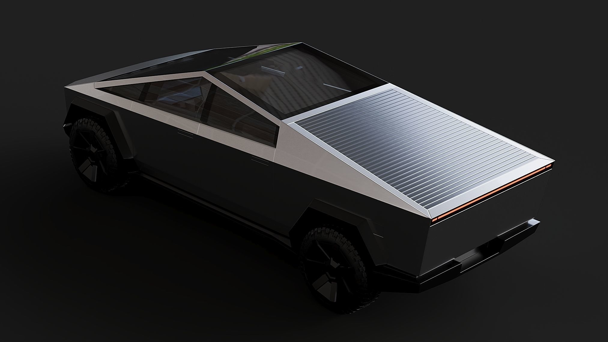 Tesla Cybertruck 3D model_1