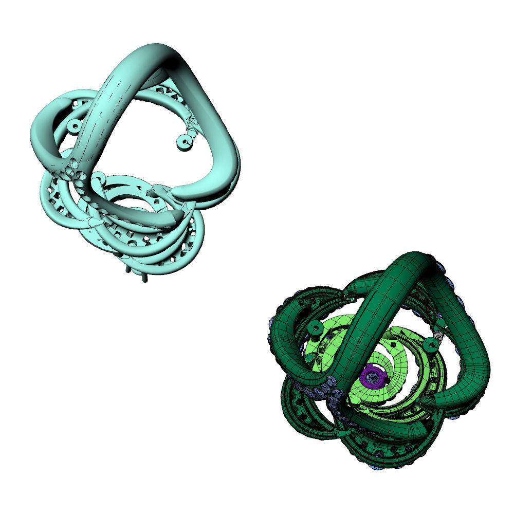 Camelia Ring Diamonds Pave 3D print model_10