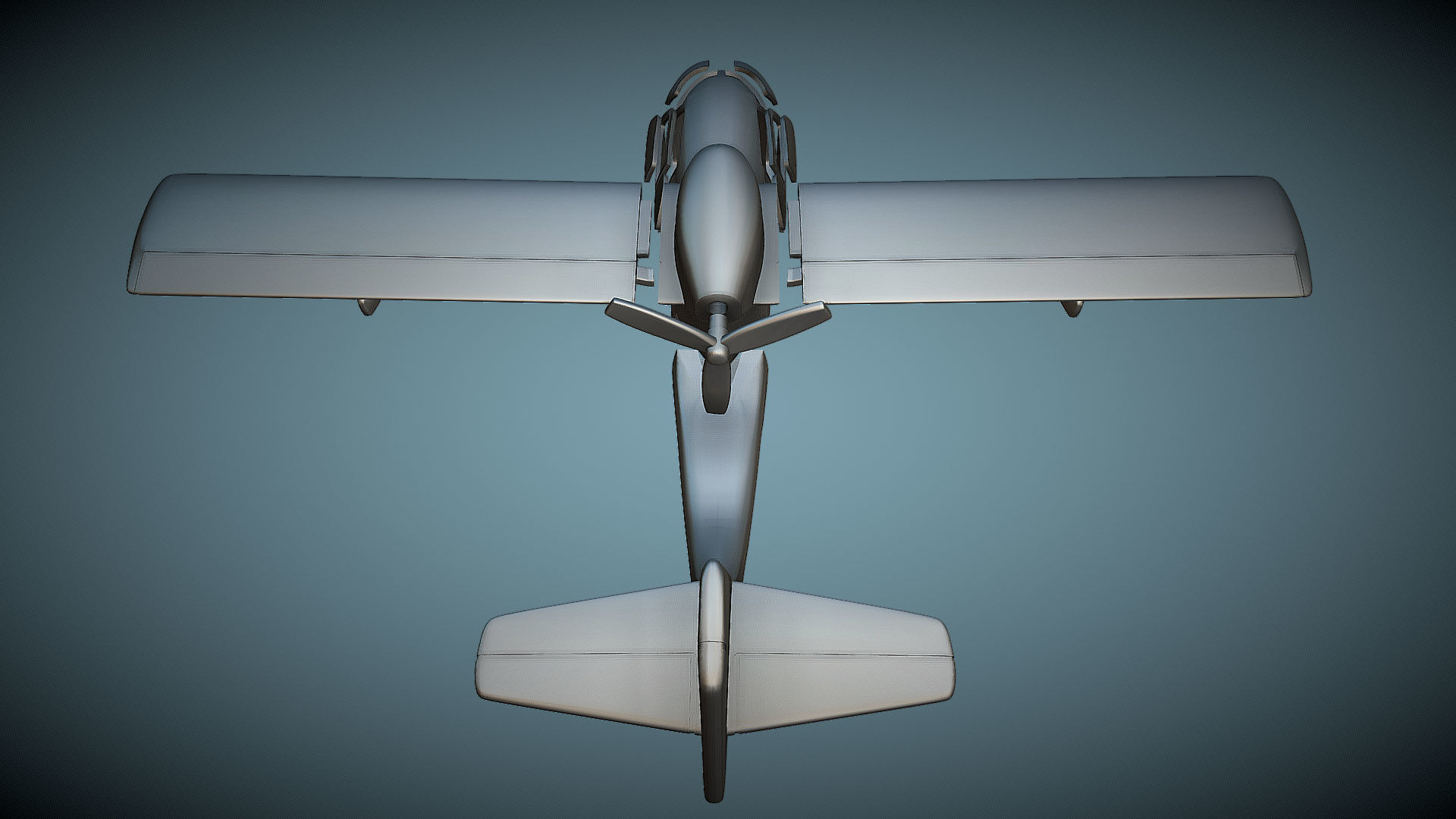 Republic RC-3 Seabee - 3D Printable Model 3D print model_3