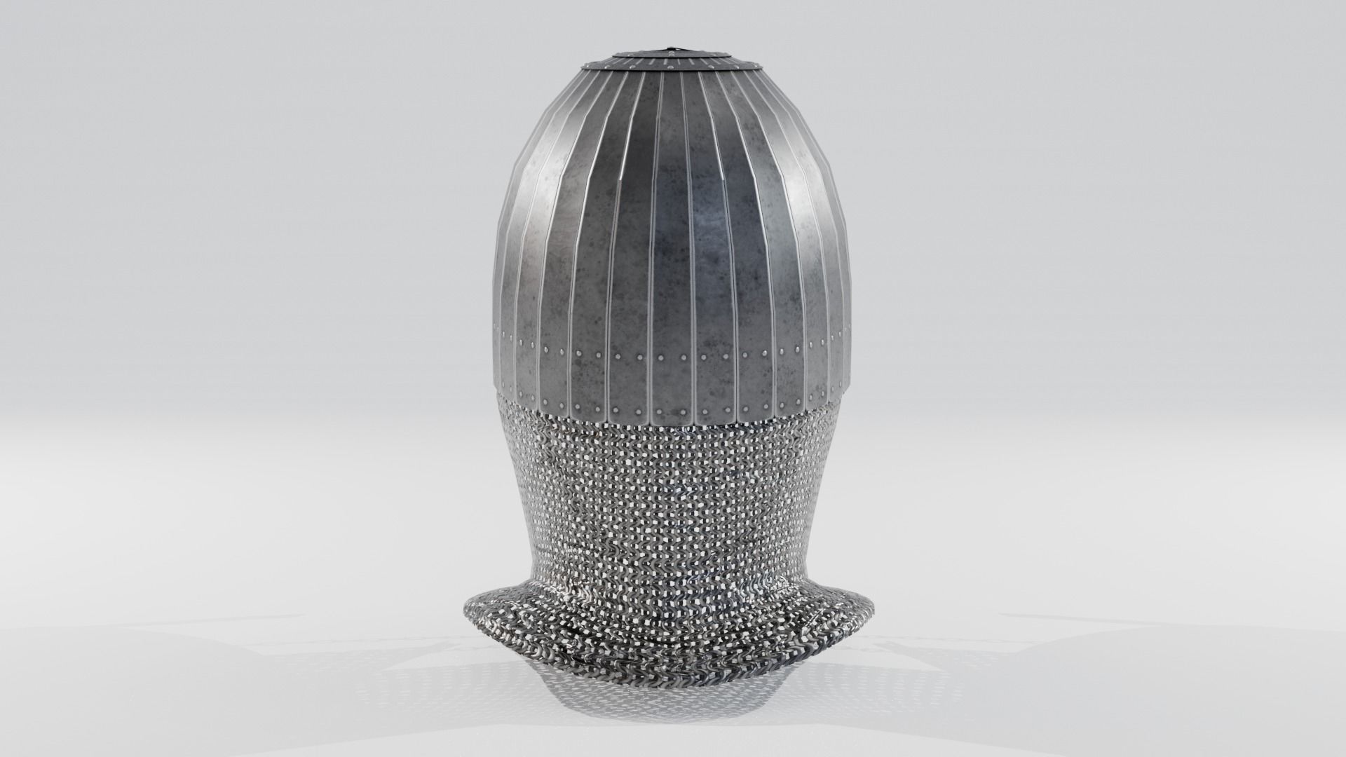 Kispek - Eastern Helmet Low-poly 3D model_5