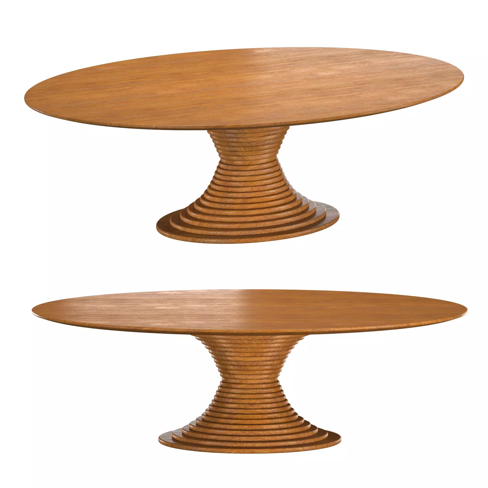 MESA SATURNO OVAL table 3D model