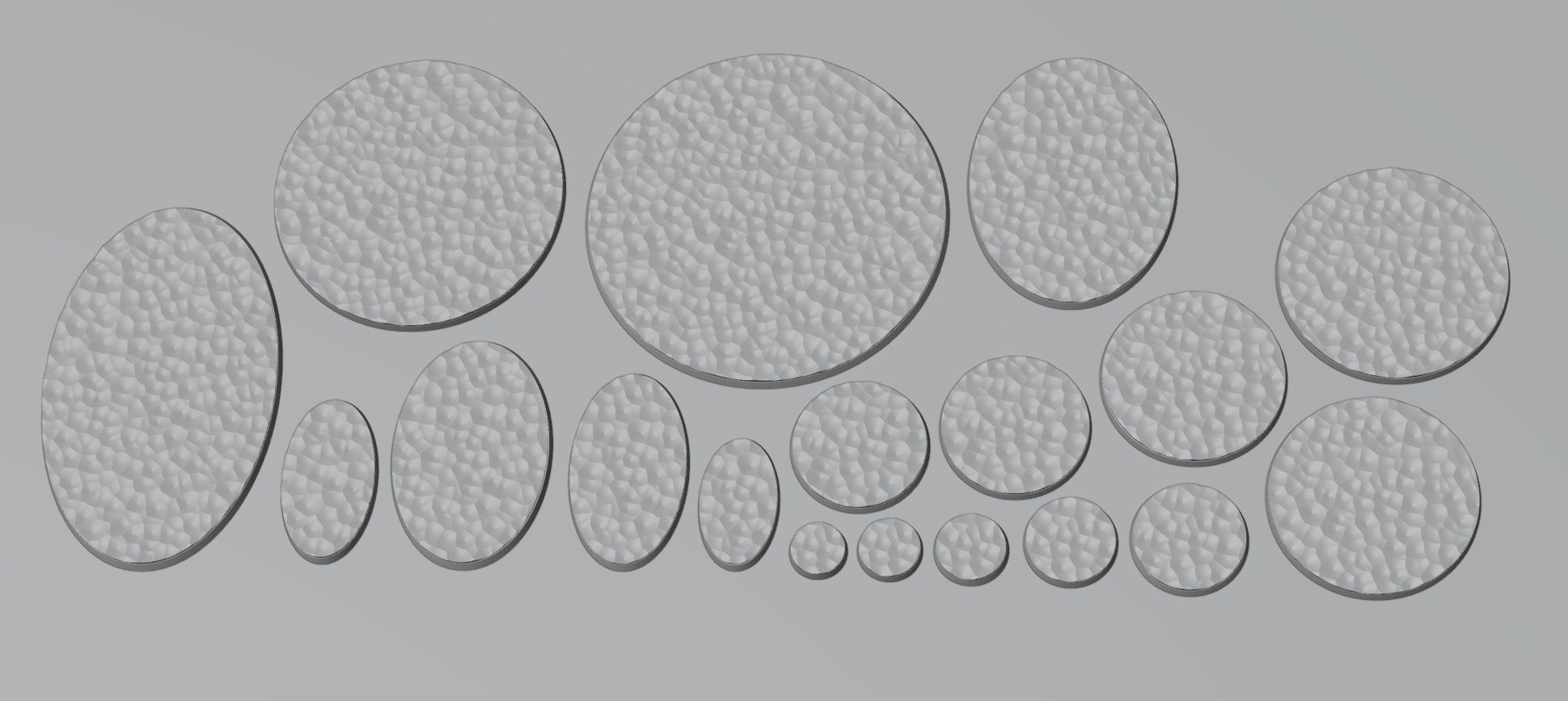 Crackle Base Set 3D print model_2