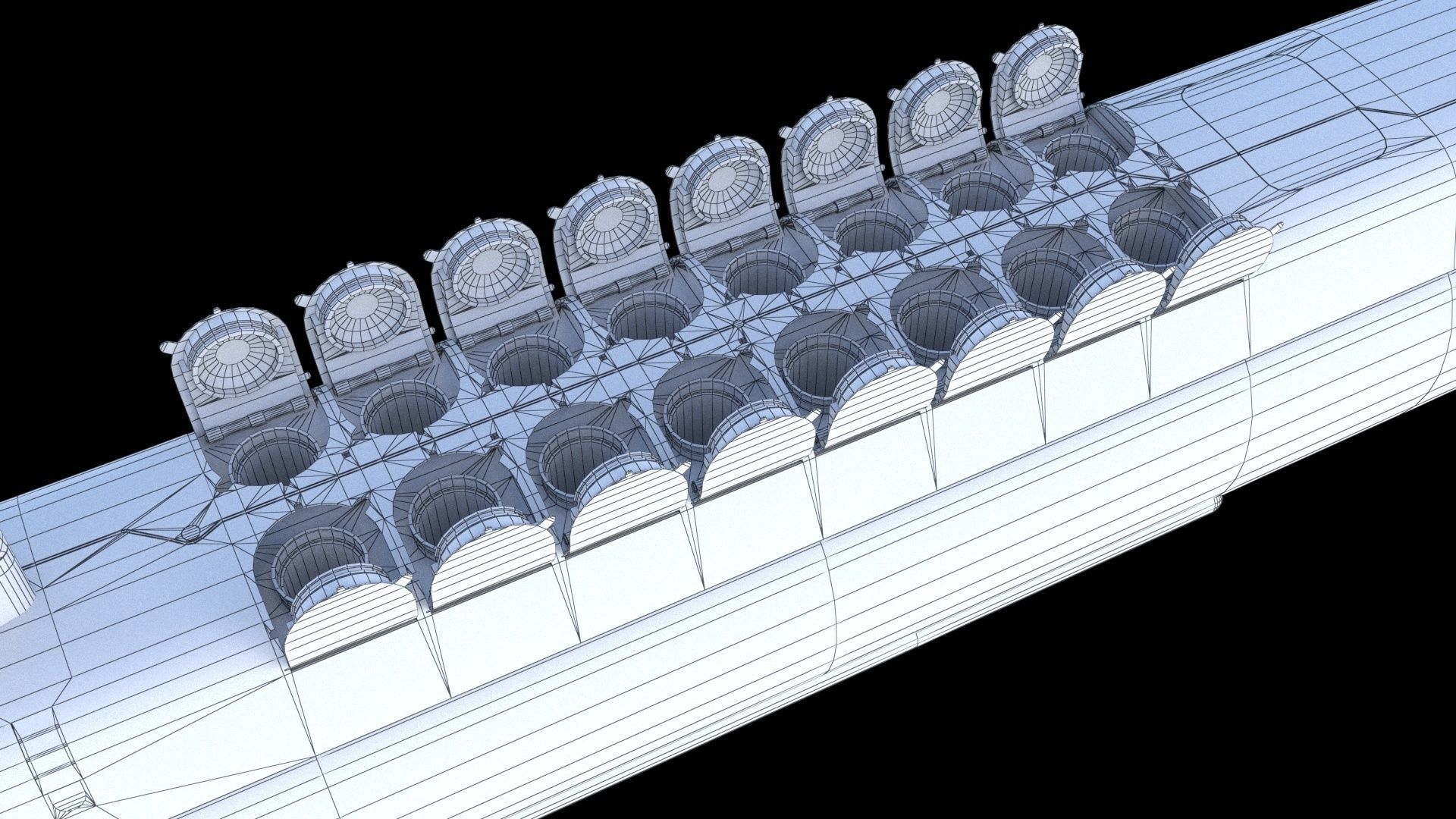 Project 955A Borei A class submarine 3D model_29