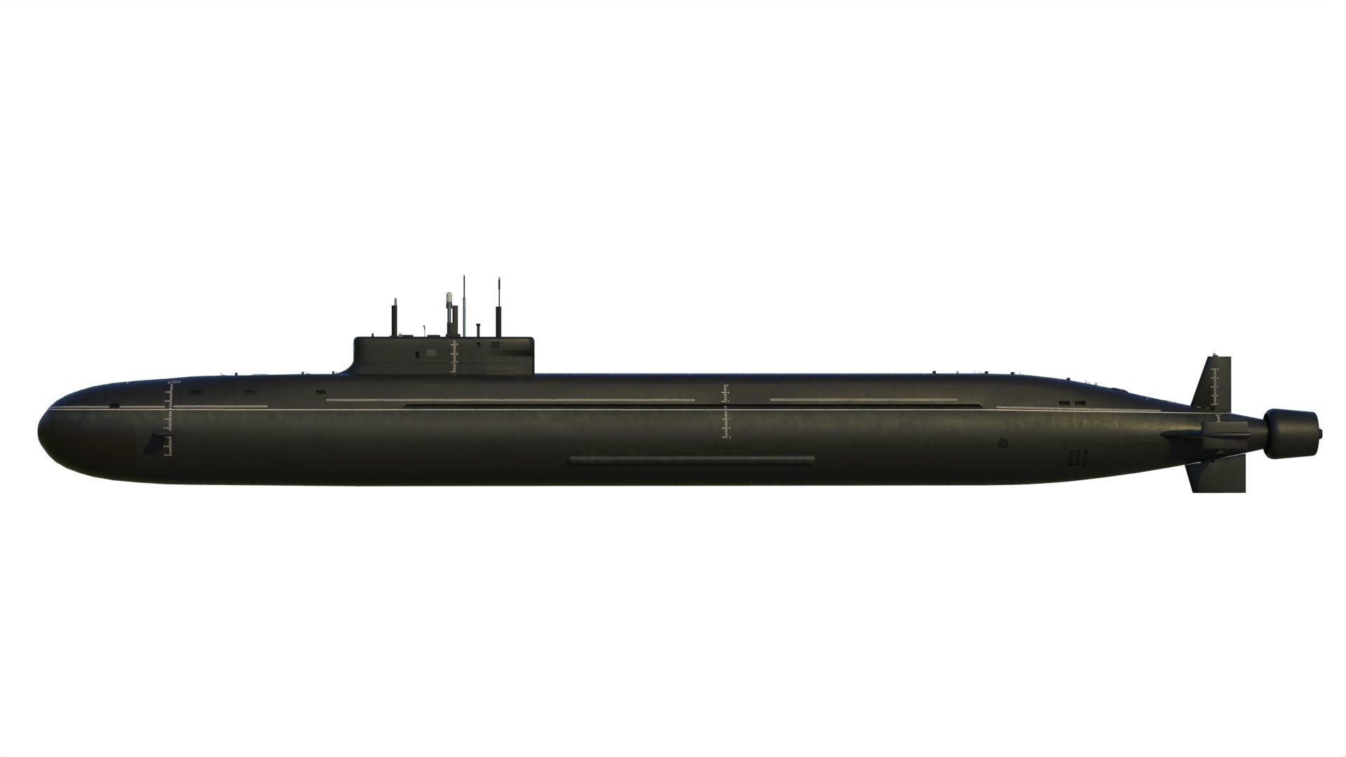 Project 955A Borei A class submarine 3D model_15