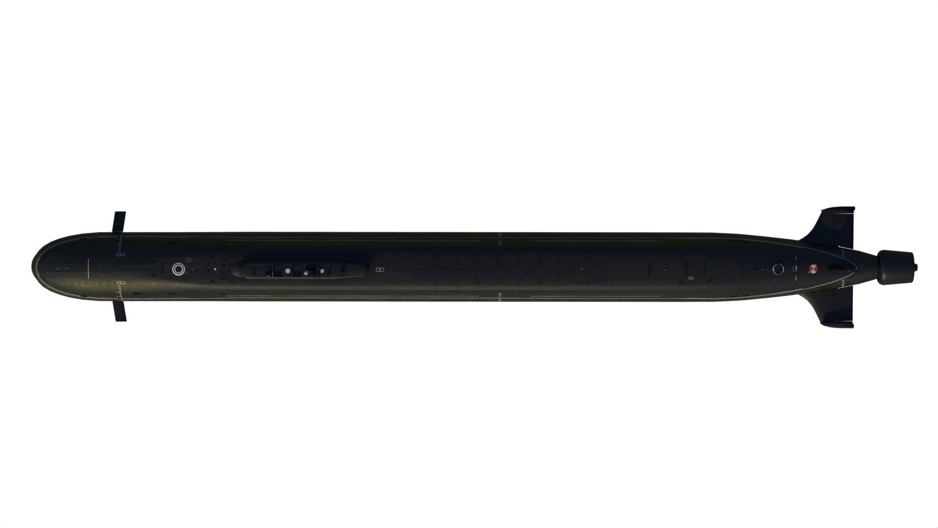 Project 955A Borei A class submarine 3D model_7