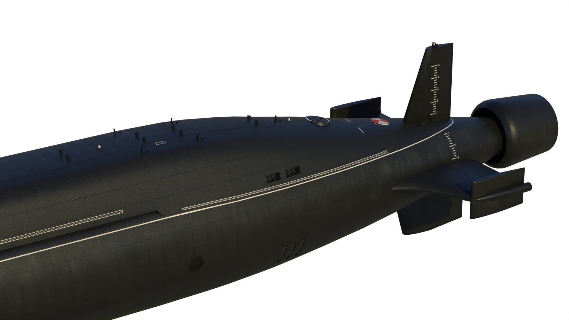 Project 955A Borei A class submarine 3D model_18