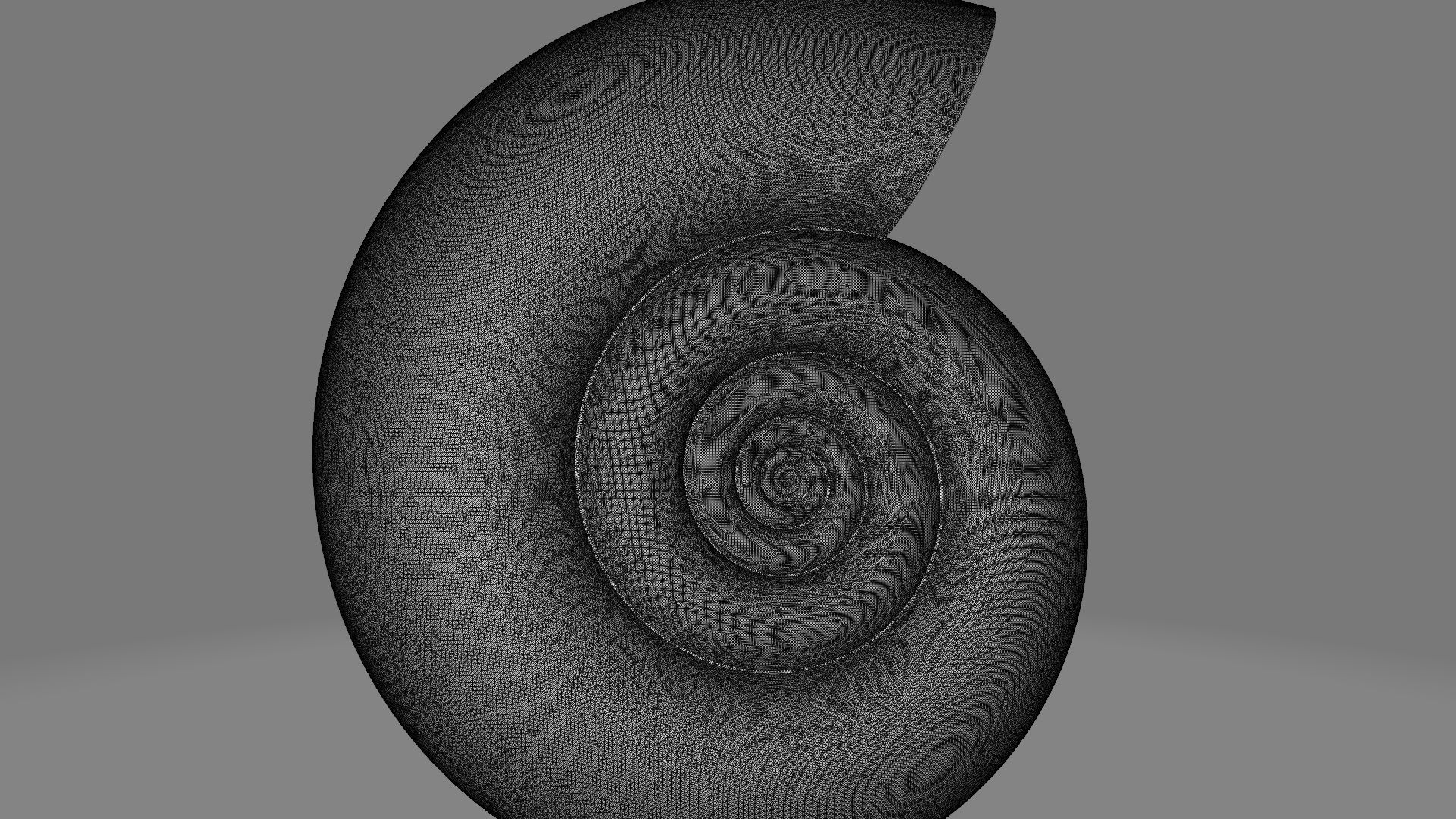Serpenticone Shell Smooth Surface 3D model 3D printable | CGTrader