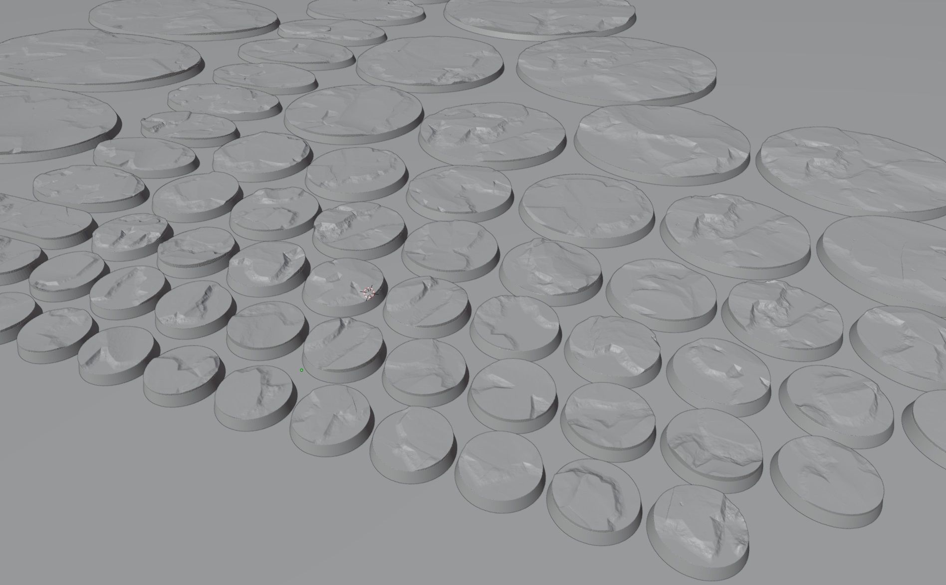 HD Base Set 17 - Large Lava  3D print model_6