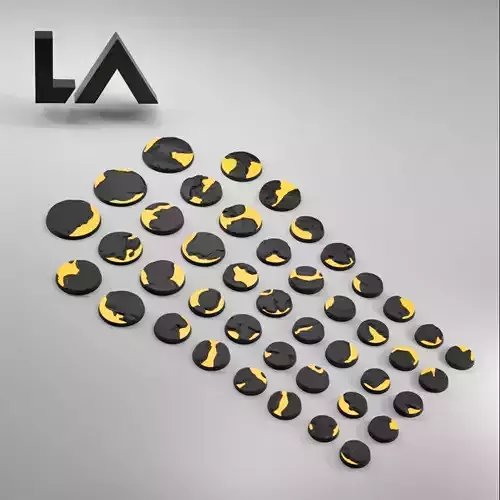 HD Base Set 17 - Large Lava  3D print model