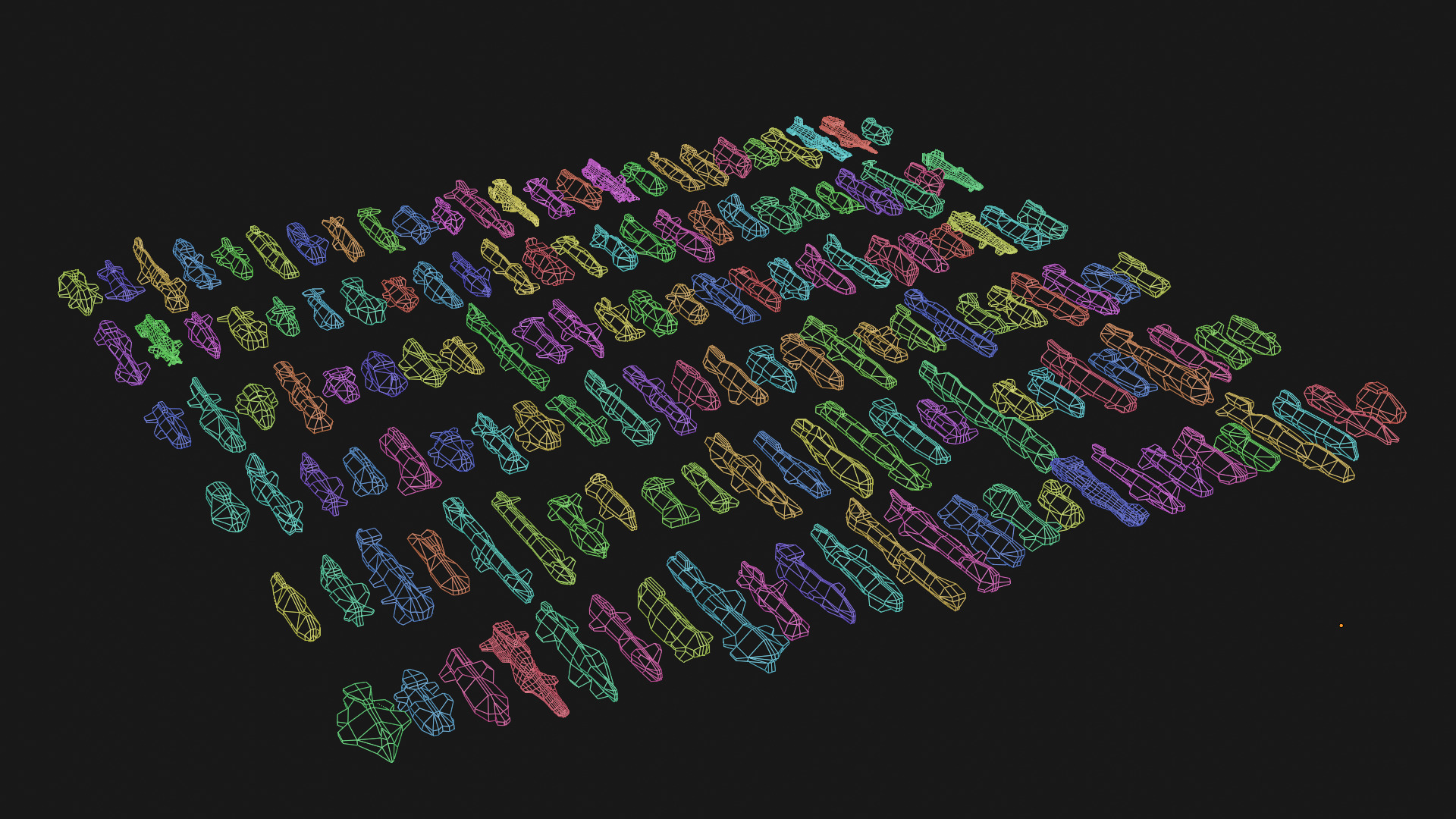 150 Low Poly Spaceship 3D Models Low-poly 3D model_2