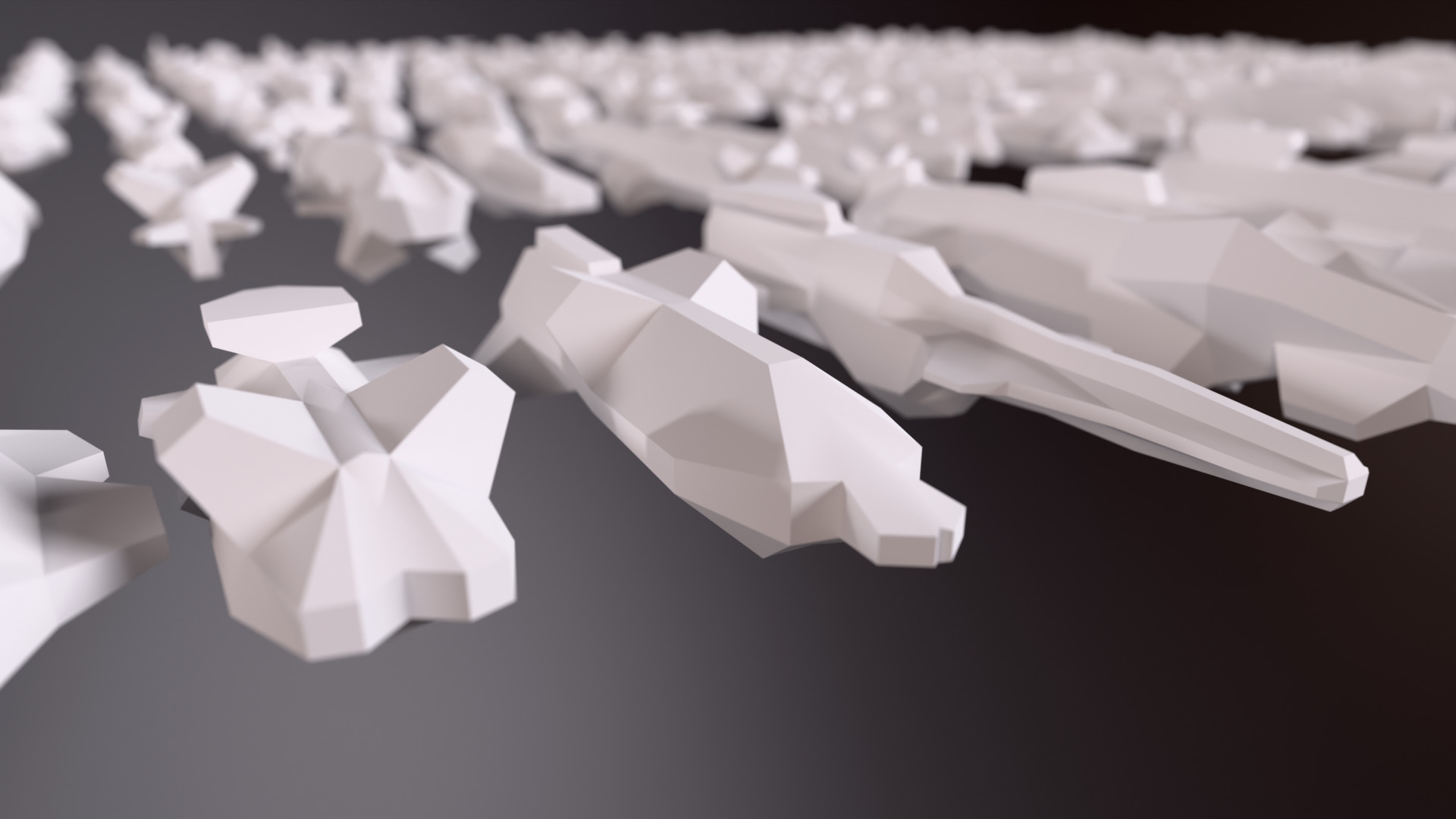 150 Low Poly Spaceship 3D Models Low-poly 3D model_4