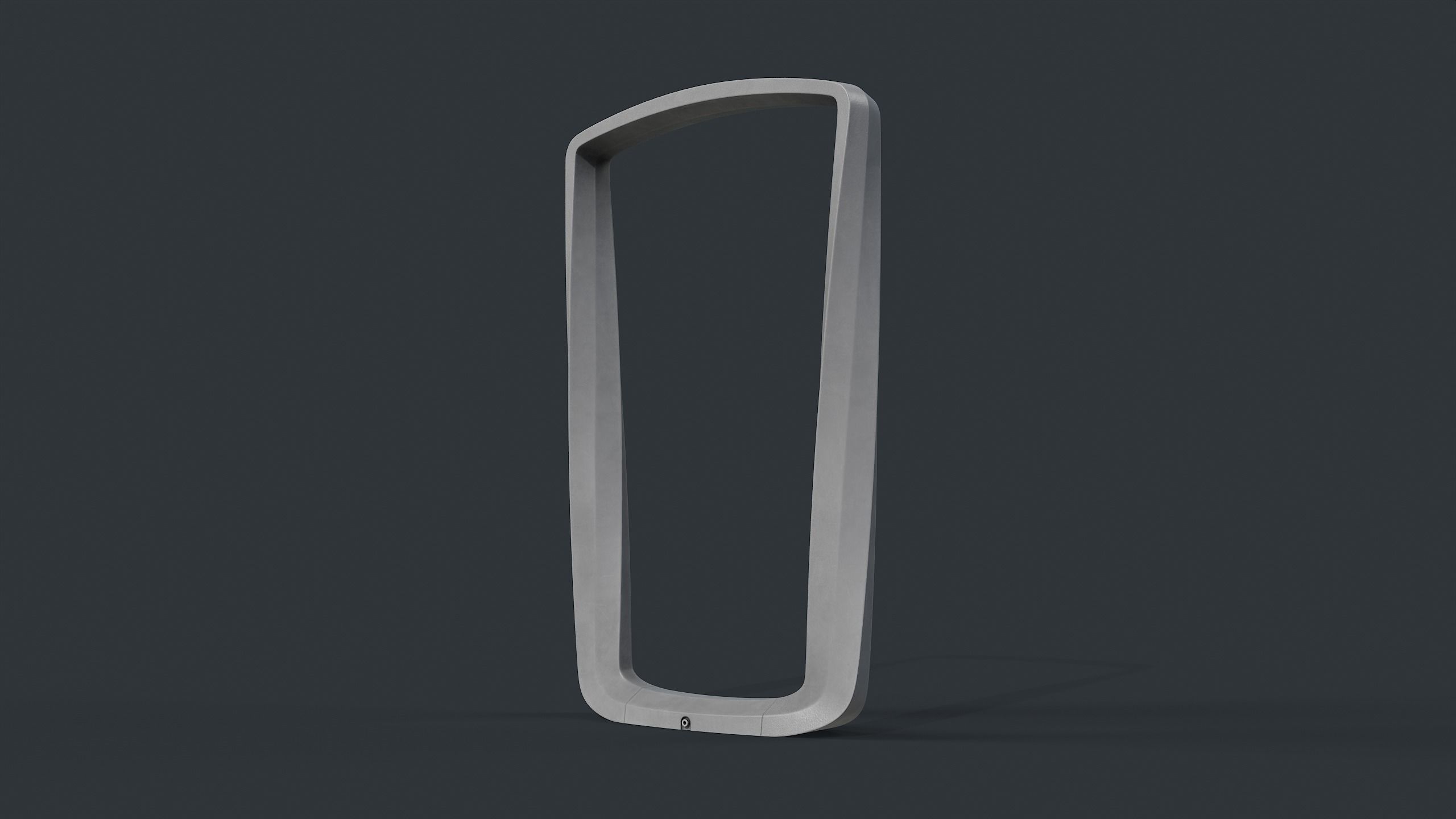 Bike Rack 23 PBR Game Ready Low-poly 3D model_5