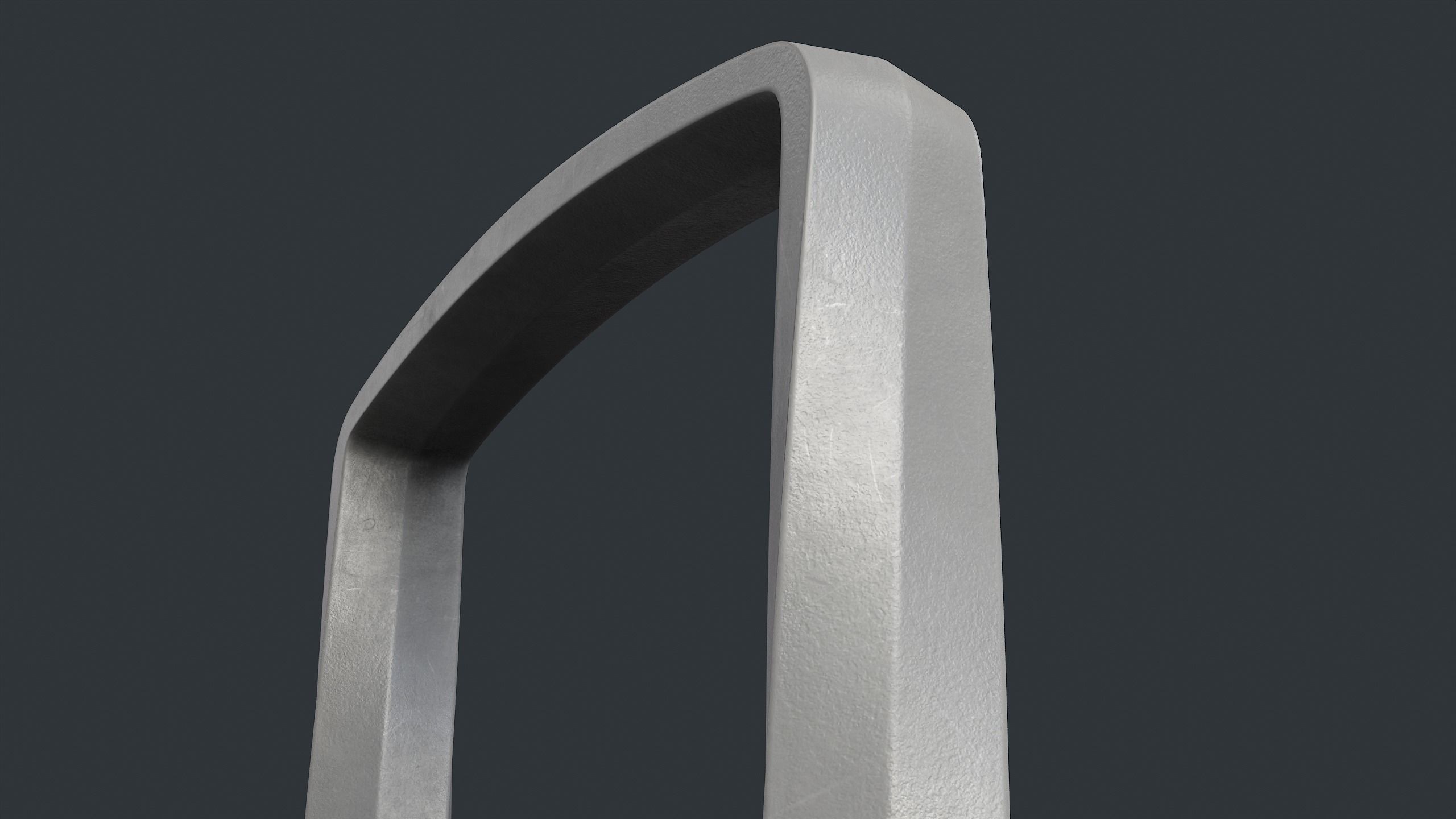 Bike Rack 23 PBR Game Ready Low-poly 3D model_13