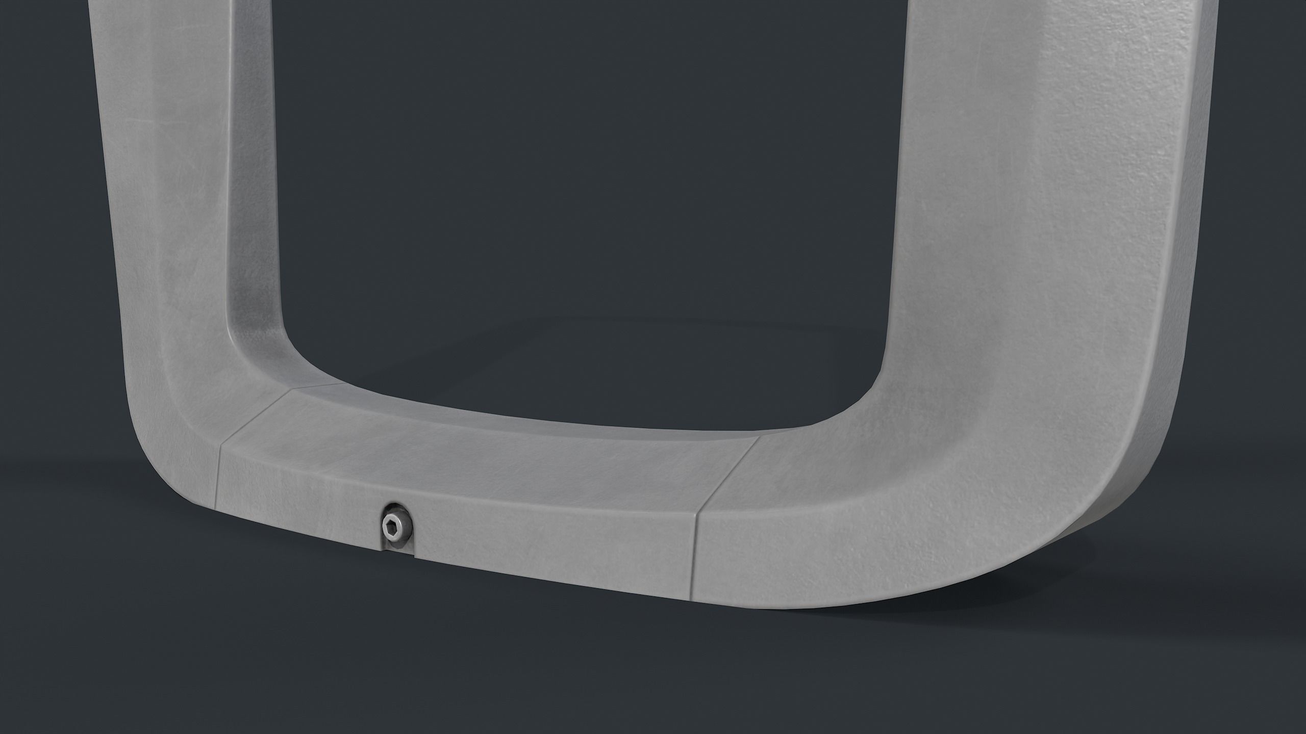 Bike Rack 23 PBR Game Ready Low-poly 3D model_10