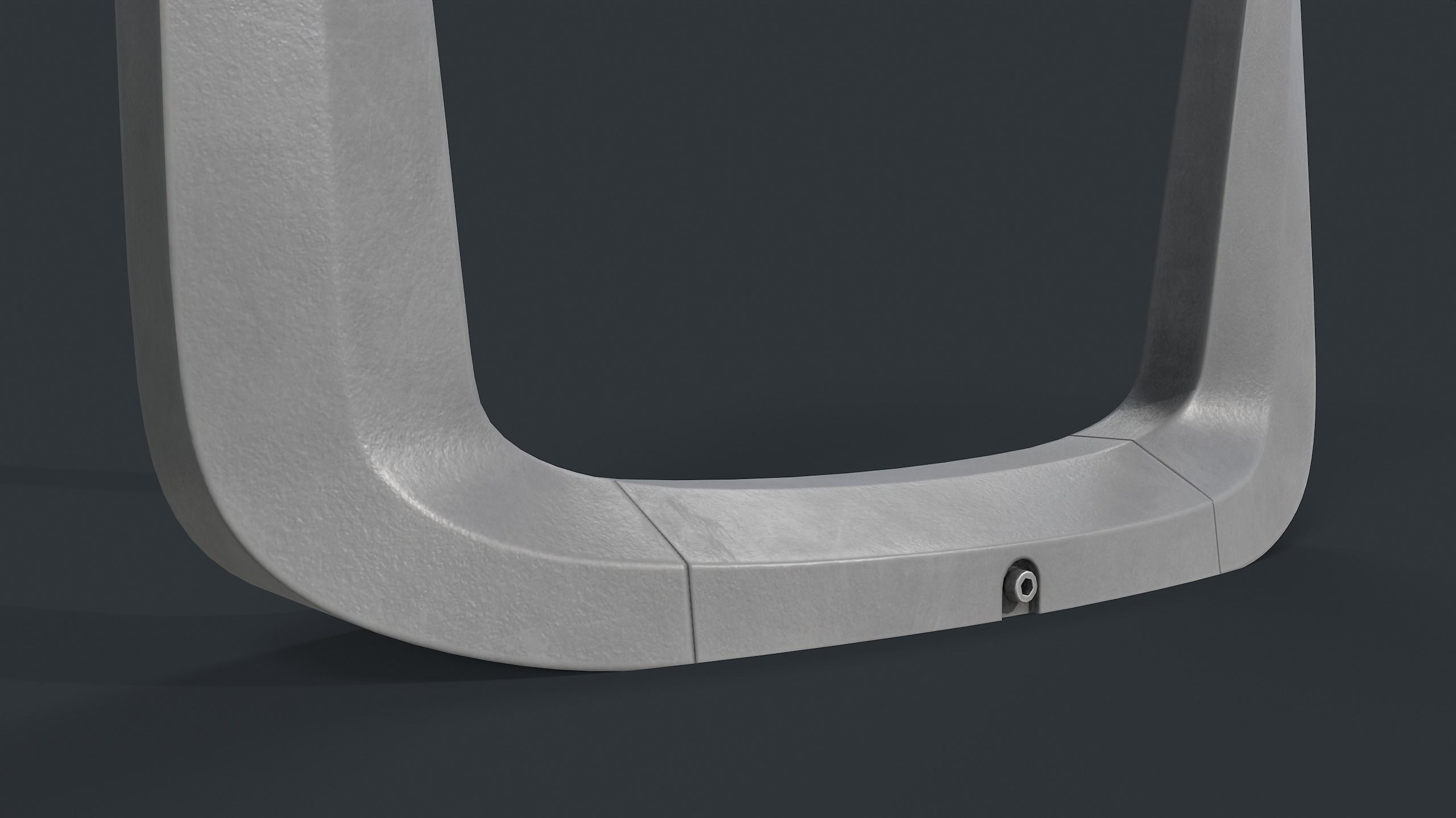 Bike Rack 23 PBR Game Ready Low-poly 3D model_11