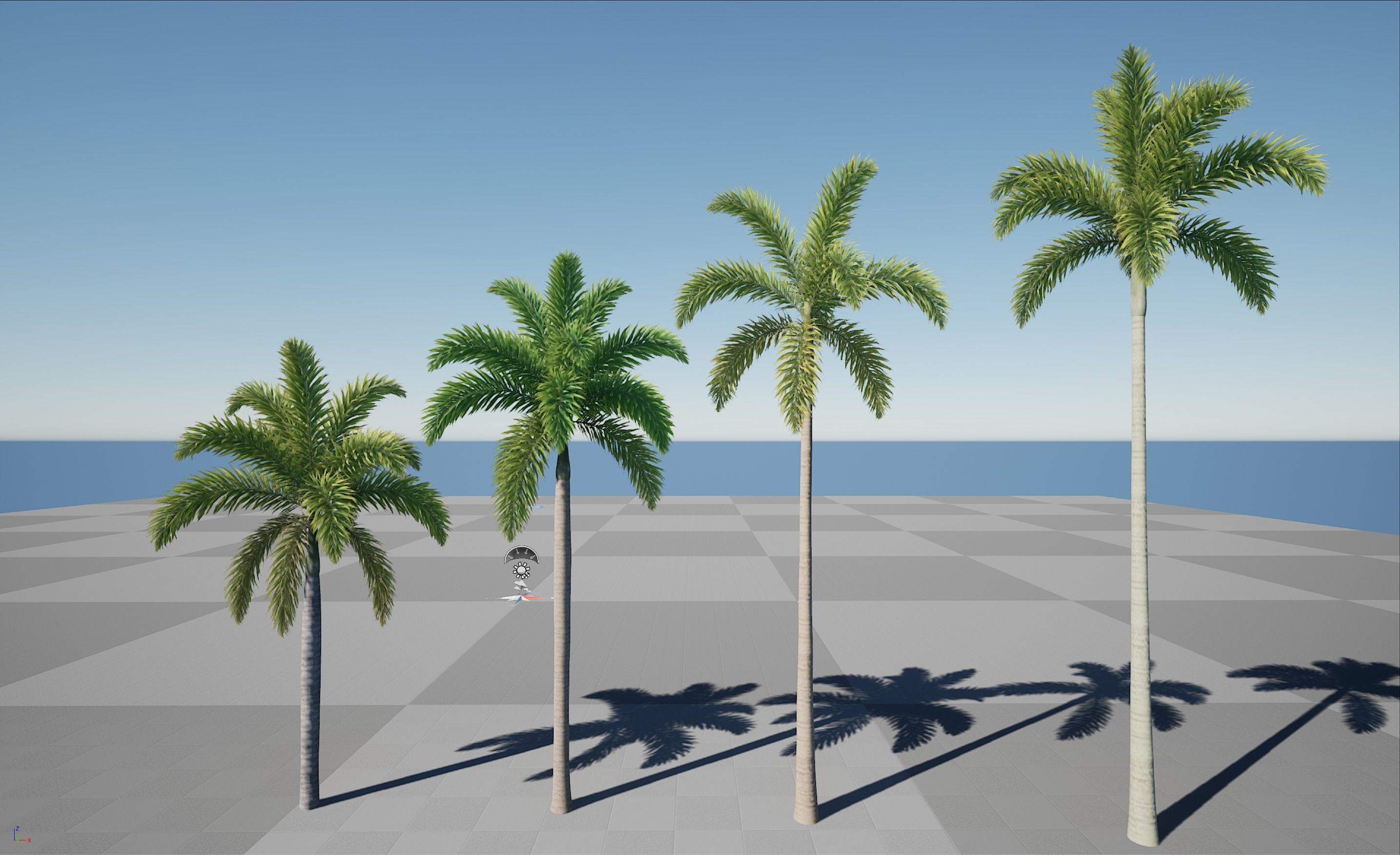 HQ Plants Volume 4 Palms for unreal engine 3D model set of 40 3D model_10