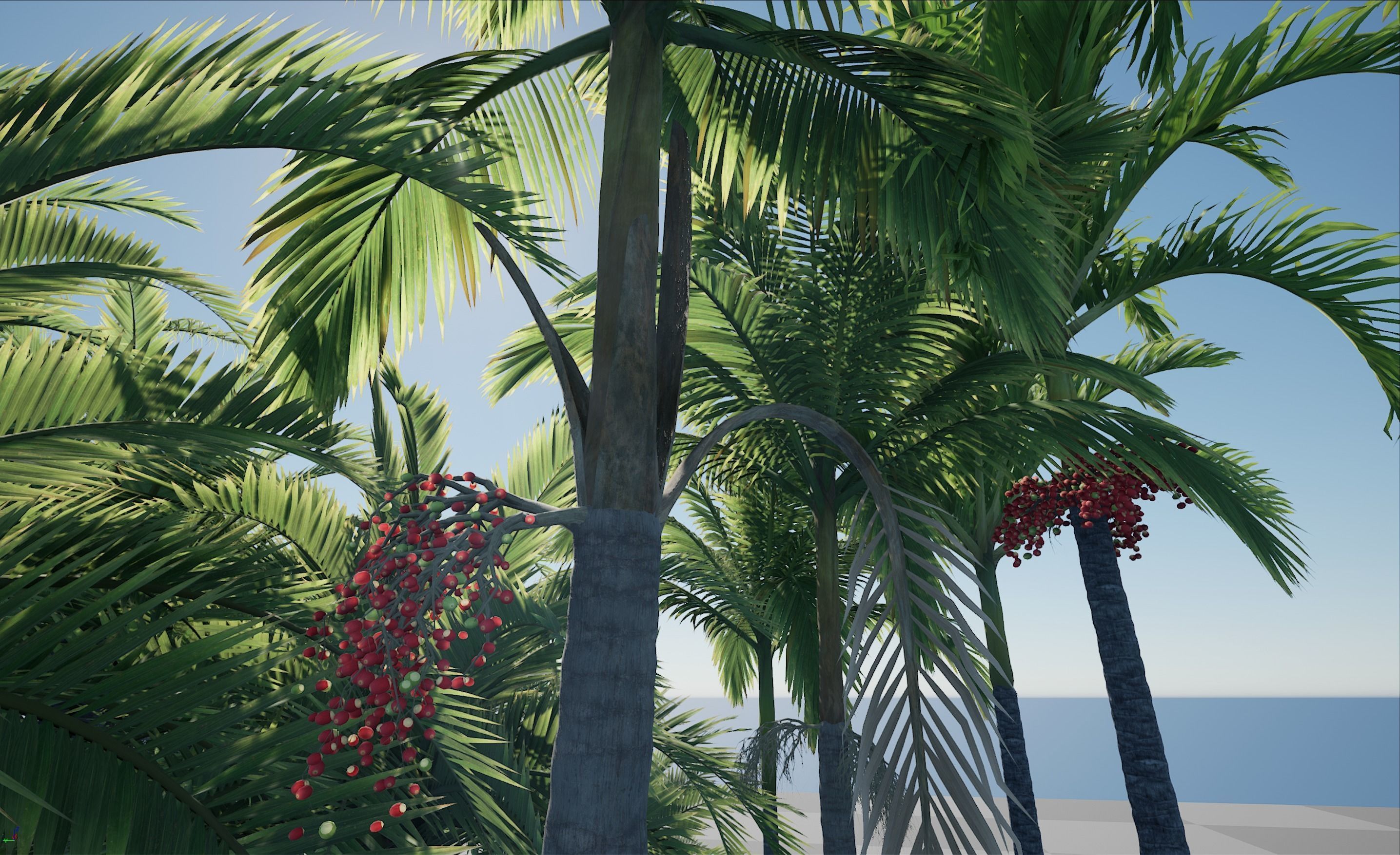 HQ Plants Volume 4 Palms for unreal engine 3D model set of 40 3D model_12