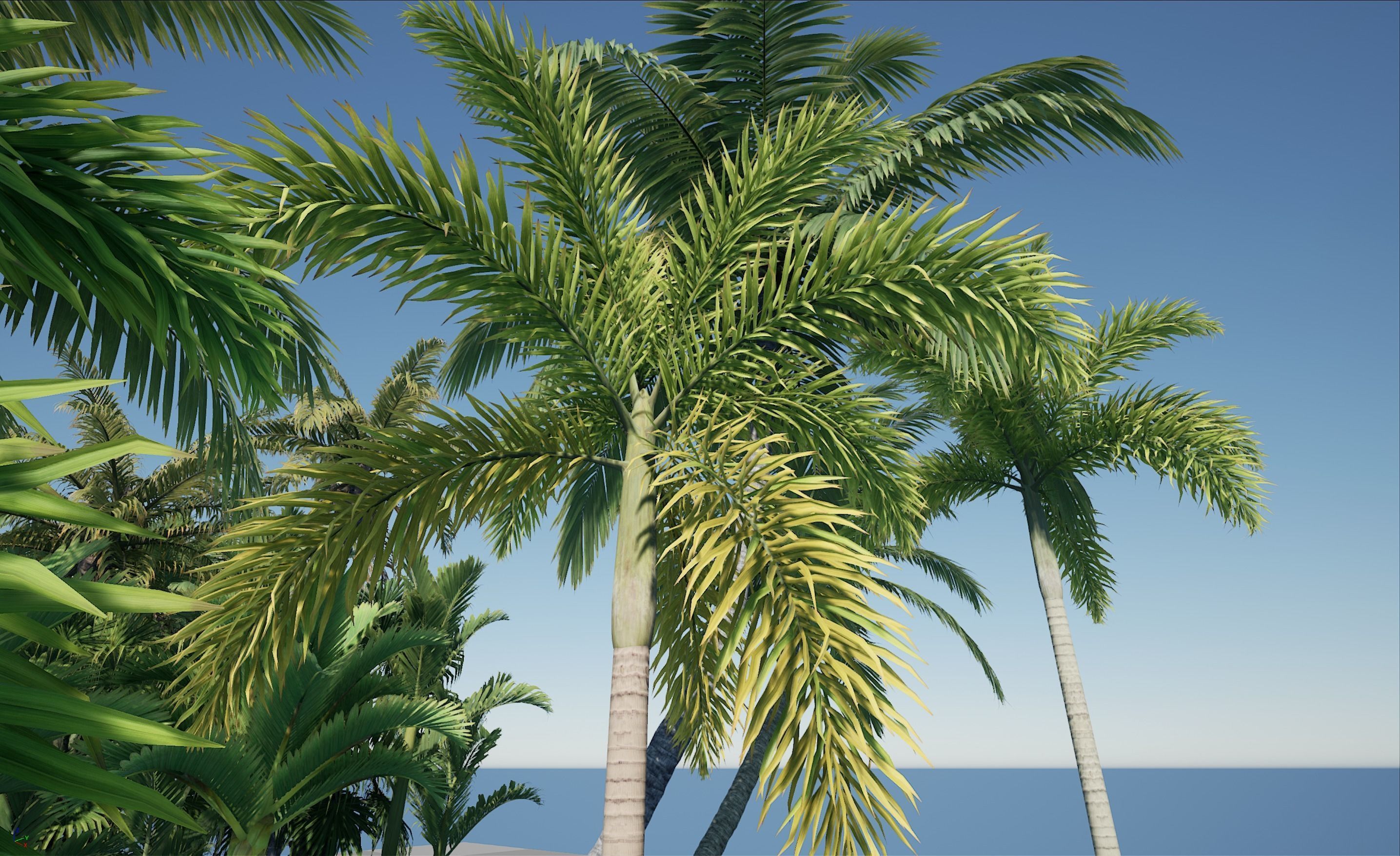 HQ Plants Volume 4 Palms for unreal engine 3D model set of 40 3D model_18