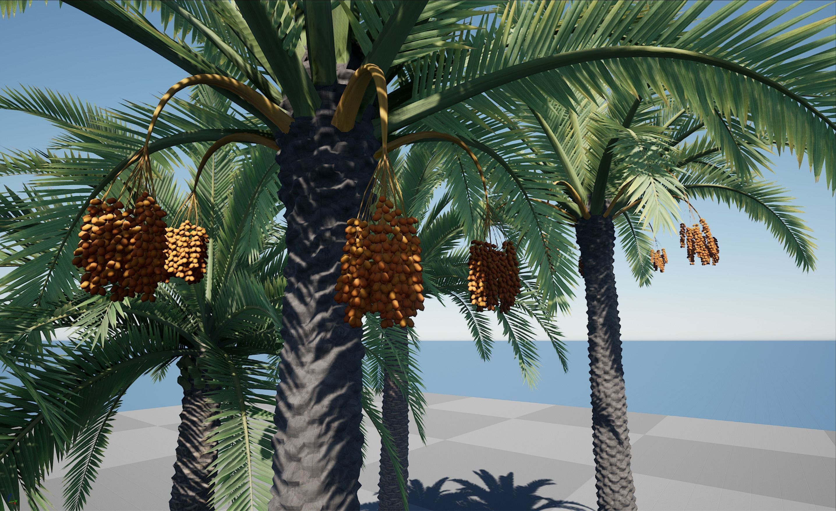 HQ Plants Volume 4 Palms for unreal engine 3D model set of 40 3D model_14