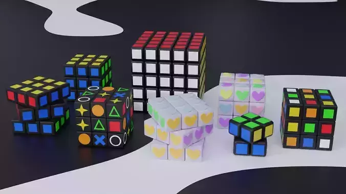Rubiks cube pack