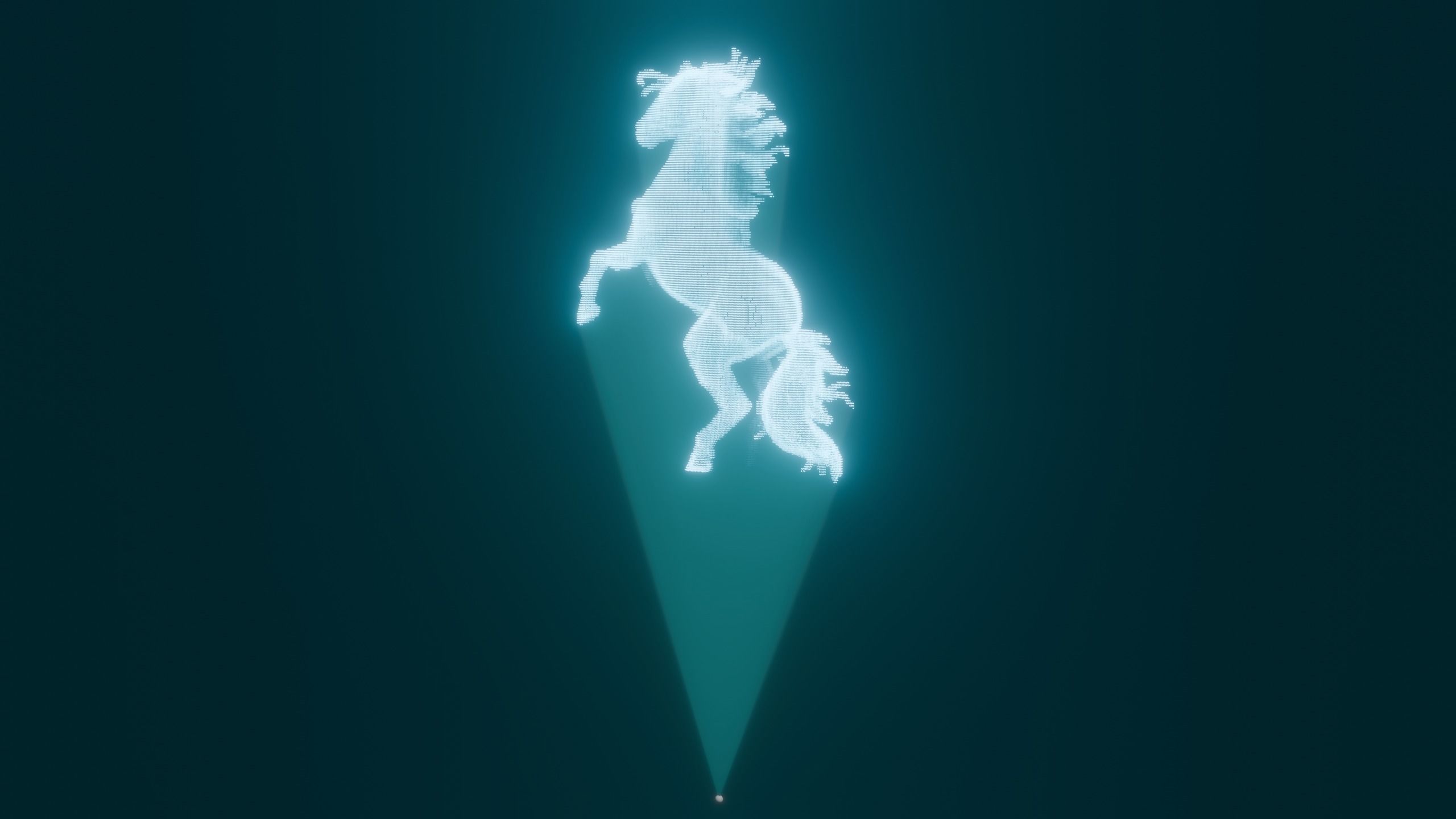 Realistic Sci-Fi Futuristic Realtime Hologram 3D model Free low-poly 3D model_7