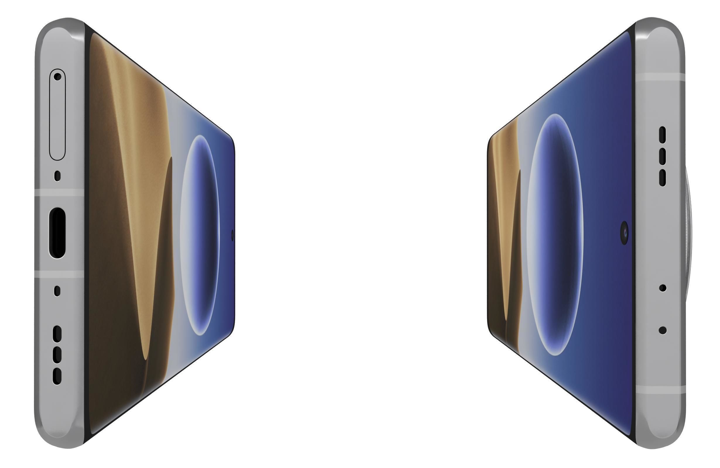 Oppo Find X7 Ultra Orange 3D model_8