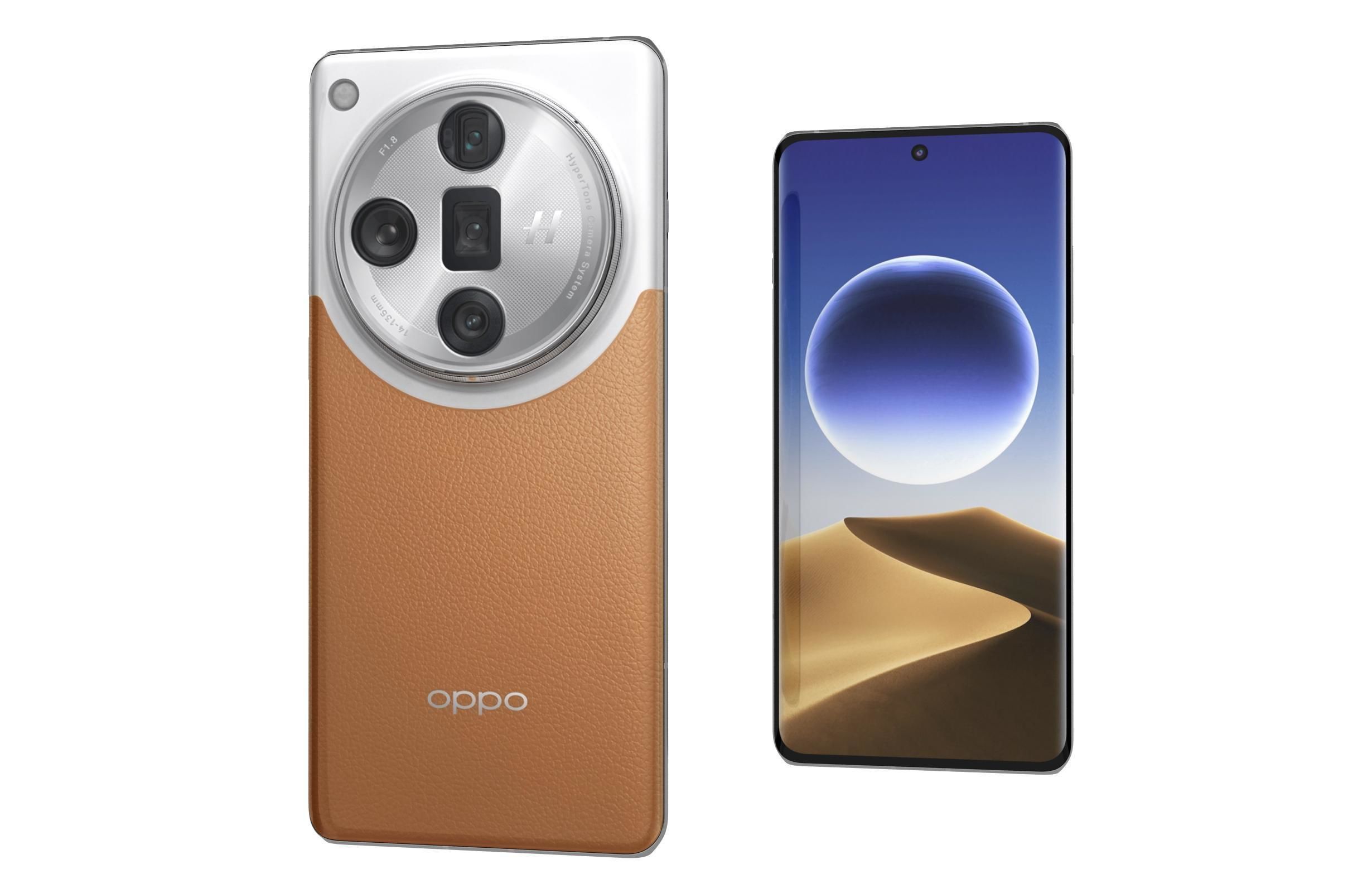 Oppo Find X7 Ultra Orange 3D model_7