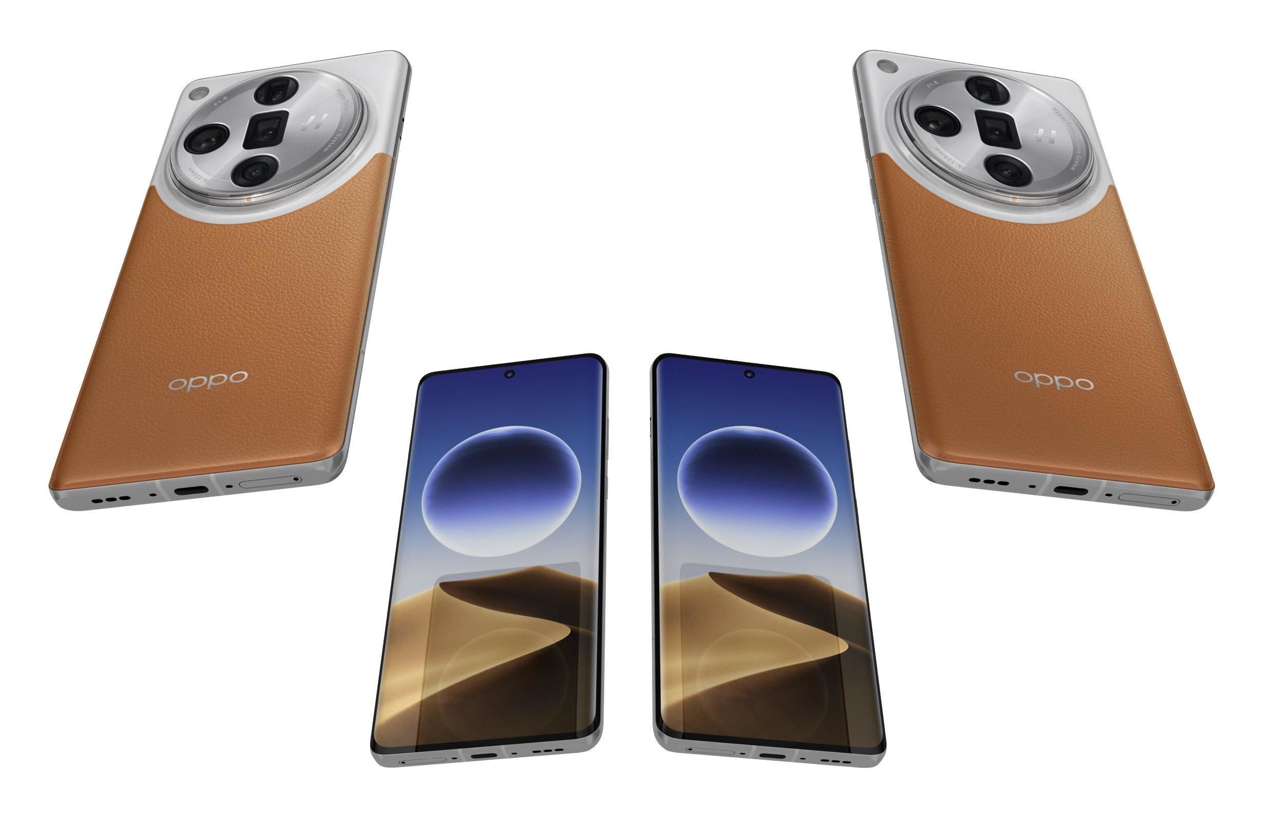 Oppo Find X7 Ultra Orange 3D model_5