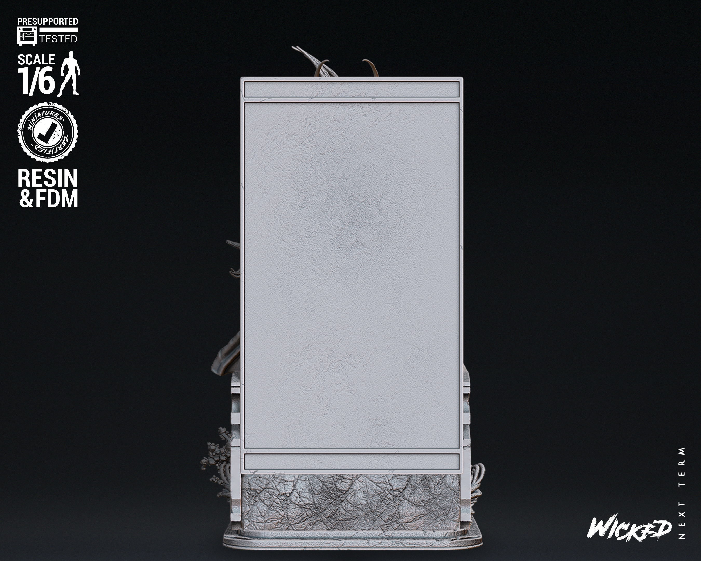 Wicked Marvel Loki God Sculpture Tested for 3D printing 3D print model_17