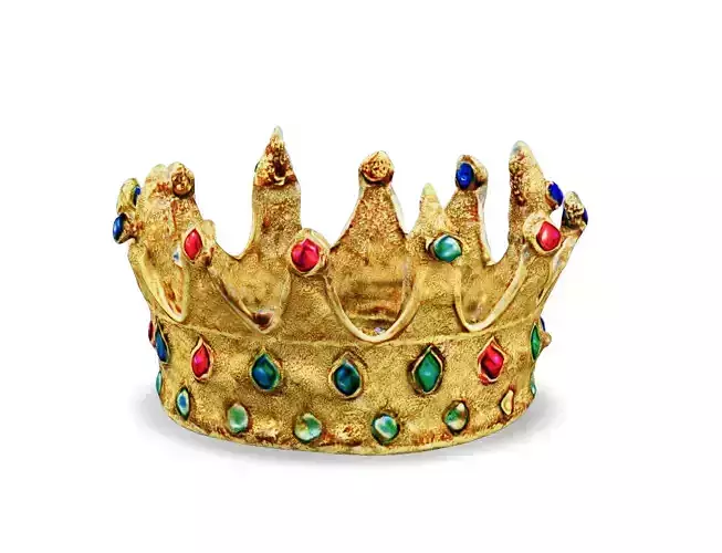 Regal Adornment A Jewel-Encrusted Ceremonial Crown