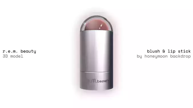 blush lip stick - rem beauty by Ariana Grande 3D model