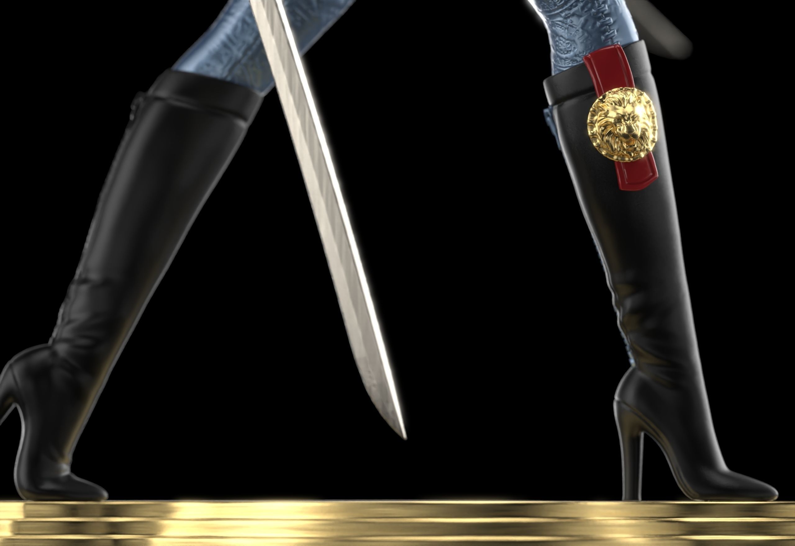 Scarlet Master 3D print model_5