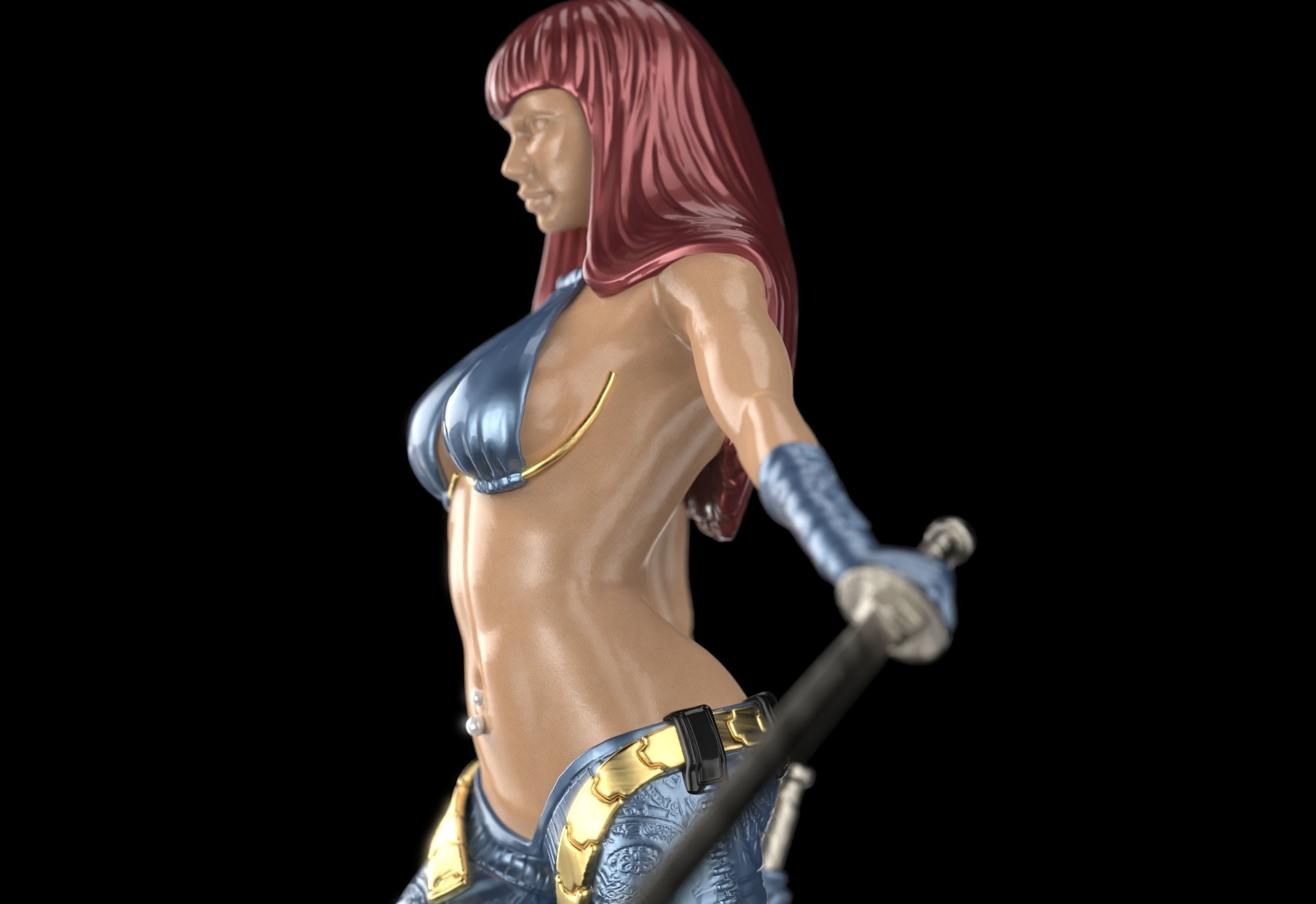 Scarlet Master 3D print model_1